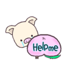 ぷぅちり 桃ver.（個別スタンプ：18）