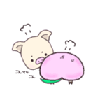 ぷぅちり 桃ver.（個別スタンプ：39）