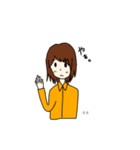 あたおかファミリー達（個別スタンプ：3）