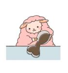 もこもこひつじちゃん2（個別スタンプ：2）