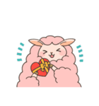 もこもこひつじちゃん2（個別スタンプ：3）