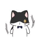 ヨンヨンスタジオ : にゃんこ一日（個別スタンプ：12）