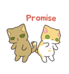 ヨンヨンスタジオ : にゃんこ一日（個別スタンプ：22）