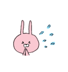 うさぎとくまの日常会話（個別スタンプ：6）