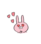 うさぎとくまの日常会話（個別スタンプ：21）