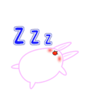まるまるもちもち癒しうさぎのうさもん（個別スタンプ：17）