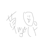 適当文字適当イラスト（個別スタンプ：2）