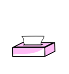 ティッシュ愛好スタンプ（個別スタンプ：1）