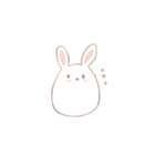 変わらぬうさぎ殿。（個別スタンプ：7）