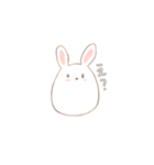 変わらぬうさぎ殿。（個別スタンプ：12）