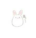変わらぬうさぎ殿。（個別スタンプ：14）