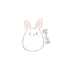変わらぬうさぎ殿。（個別スタンプ：19）