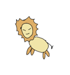 画伯のどうぶつたち（個別スタンプ：2）