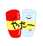 赤と白の強い味方(๑•̀ㅂ•́)و（個別スタンプ：13）