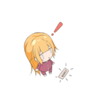 ミニキャラ01（ジャージ）（個別スタンプ：9）