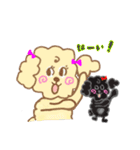 ミルクとリボンのよく使うスタンプ（個別スタンプ：6）
