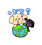ミルクとリボンのよく使うスタンプ（個別スタンプ：12）