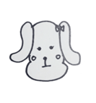 真顔アニマル 万能（個別スタンプ：3）
