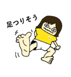 ヘンテコバドミントン（個別スタンプ：2）