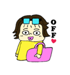 ヘンテコバドミントン（個別スタンプ：10）