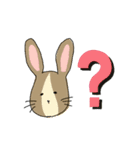 イラストうさぎの若（個別スタンプ：8）