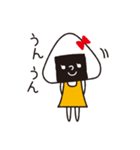使いやすい☆にぎりっ娘。のラインスタンプ（個別スタンプ：16）
