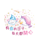 Juba＆Pugi 甘い小さな日（個別スタンプ：8）