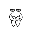ハングル子音キャラクター（個別スタンプ：13）