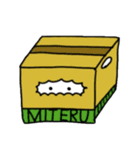 頭のねじがとんだ人と鳥。（個別スタンプ：33）