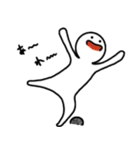 頭のねじがとんだ人と鳥。（個別スタンプ：36）