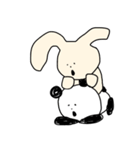 ゆるゆるパンダとうさぎ（個別スタンプ：39）