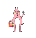 可愛くない ウサギ（個別スタンプ：9）