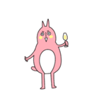 可愛くない ウサギ（個別スタンプ：11）