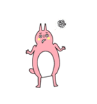 可愛くない ウサギ（個別スタンプ：13）