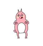 可愛くない ウサギ（個別スタンプ：15）