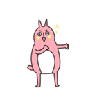 可愛くない ウサギ（個別スタンプ：16）
