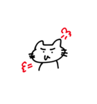 手書きねこ・うさぎ（個別スタンプ：2）