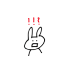 手書きねこ・うさぎ（個別スタンプ：4）
