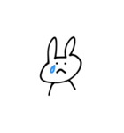 手書きねこ・うさぎ（個別スタンプ：8）