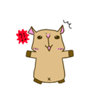 カピバラのかぴ助（個別スタンプ：10）