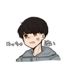 JK的思考の男子大学生（個別スタンプ：12）