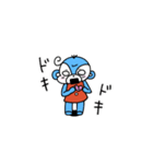 青いクマの子 デイジー（個別スタンプ：5）