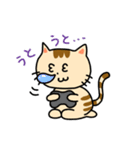 ゲーム大好きおねこさん（個別スタンプ：13）