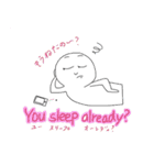 マレーシア中国語 / 英語（個別スタンプ：17）