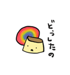 わたしましま印➕ぷりん（個別スタンプ：7）