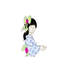 popon  京娘01（個別スタンプ：5）