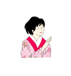 popon  京娘01（個別スタンプ：7）