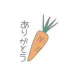 にこにこお野菜と果物＋おもち（個別スタンプ：4）