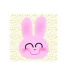 にこにこ〜うさぎ（個別スタンプ：2）