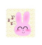 にこにこ〜うさぎ（個別スタンプ：6）